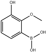 3-羟基-2-甲氧基苯基硼酸, 2121512-62-5, 结构式