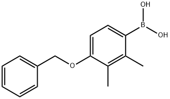 (4-(苄氧基)-2,3-二甲基苯基)硼酸, 2121514-88-1, 结构式