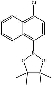 2-(4-氯萘-1-基)-4,4,5,5-四甲基-1,3,2-二氧杂硼戊烷, 2128285-49-2, 结构式