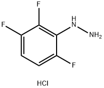 (2,3,6-三氟苯基)肼盐酸盐, 2137836-61-2, 结构式