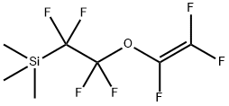 1,1,2,2,4,5,5-Heptafluoro-3-oxapent-4-enyl(trimethyl)silane, 2149590-60-1, 结构式