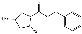 (2R,4S)-4-氨基-2-甲基吡咯烷-1-羧酸苄酯, 2165506-16-9, 结构式