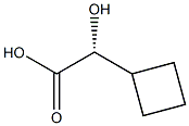 (R)-2-环丁基-2-羟基乙酸, 2165929-78-0, 结构式