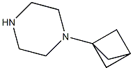 1-(双环[1.1.1]戊-1-基)哌嗪, 2167346-89-4, 结构式