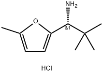 (R)-2,2-二甲基-1-(5-甲基呋喃-2-基)丙-1-胺盐酸盐, 2170760-93-5, 结构式