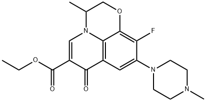 Ofloxacin EP Impurity D Ethyl Ester, 2172959-66-7, 结构式