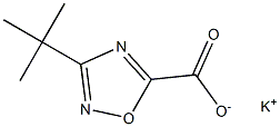 钾 3-(叔-丁基)-1,2,4-噁二唑-5-甲酸基酯, 2173992-51-1, 结构式