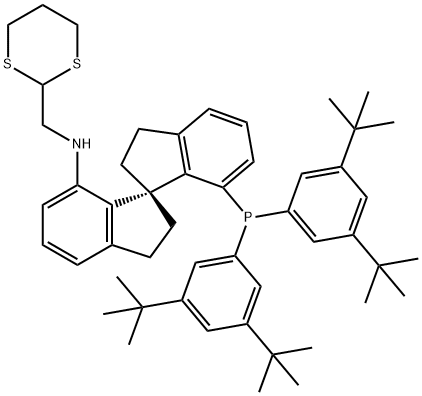 (S)-DTB-SPIROSAP, 2177266-21-4, 结构式