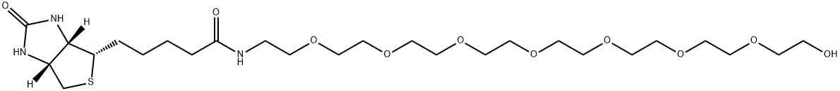 BIOTIN-八聚乙二醇, 2182601-20-1, 結(jié)構(gòu)式