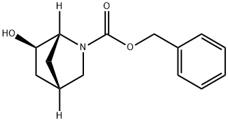 (1R,4S,6R)-6-羟基-2-氮杂双环[2.2.1]庚烷-2-羧酸苄酯, 2195385-11-4, 结构式
