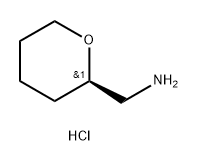 (R)-(四氢-2H-吡喃-2-基)甲胺盐酸盐, 2202897-24-1, 结构式