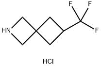 6-(trifluoromethyl)-2-azaspiro[3.3]heptane hydrochloride, 2209112-05-8, 结构式