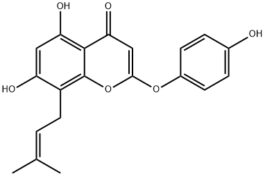Epimedo<i></i>nin G, 2222285-80-3, 结构式