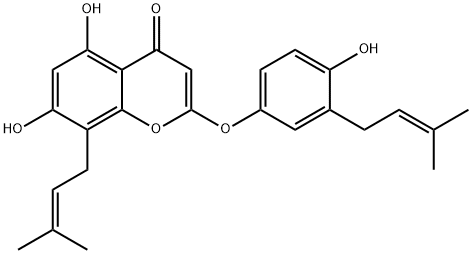 Epimedo<i></i>nin J, 2222285-84-7, 结构式