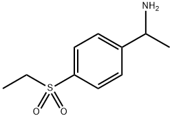 1-[4-(ethanesulfonyl)phenyl]ethan-1-amine, 805951-56-8, 结构式