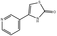 4-(吡啶-3-基)-2,3-二氢-1,3-噻唑-2-酮, 806643-27-6, 结构式