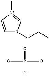 1-甲基-3-丙基咪唑鎓磷酸盐, 817575-04-5, 结构式