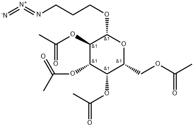 3-叠氮丙基2,3,4,6-四-O-乙酰基-Β-D-吡喃半乳糖苷, 819053-49-1, 结构式