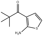 1-(2-氨基噻吩-3-基)-2,2-二甲基丙-1-酮, 832113-73-2, 结构式
