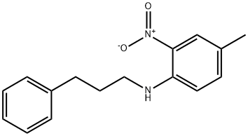 N-(4-Methyl-2-nitrophenyl)benzenepropanaMine, 833454-98-1, 结构式