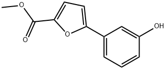 5-(3-羟基苯基)呋喃-2-甲酸甲酯, 834884-73-0, 结构式