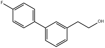 3-(4-氟苯基)苯乙醇, 840521-88-2, 结构式