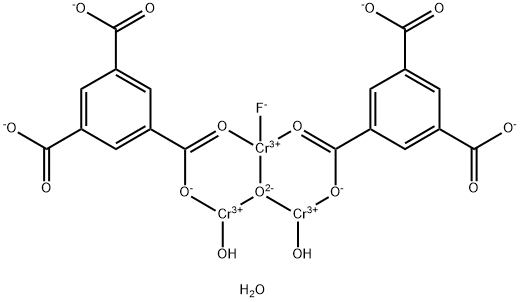 MOF:MIL-100(CR) 30埃, 840523-88-8, 结构式