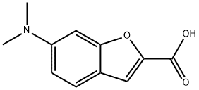 6-(二甲氨基)-1-苯并呋喃-2-羧酸, 842958-64-9, 結(jié)構(gòu)式