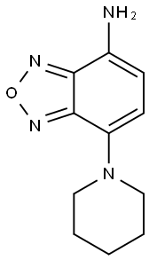 7-哌啶-1-基-苯并[1,2,5]恶二唑-4-基胺, 842964-23-2, 结构式