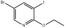 5-溴-2-乙氧基-3-碘-吡啶, 848243-20-9, 结构式