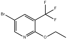 5-溴-2-乙氧基-3-(三氟甲基)吡啶, 849934-83-4, 结构式