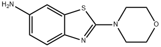 2-N-吗啉基苯并[D]噻唑-6-胺, 850021-27-1, 结构式