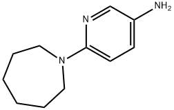 6-(1-氮杂环庚烷基)-3-吡啶胺, 850040-18-5, 结构式