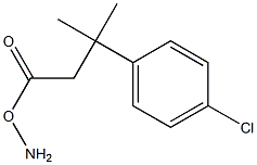(2S)-Amino-3-(4-Chlorophenyl)-3-Methylbutanoic Acid, 853687-23-7, 结构式