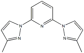 2,6-双(3-甲基-1H-吡唑-1-基)吡啶, 853748-46-6, 结构式