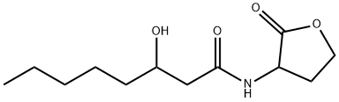 N-(3-HYDROXYOCTANOYL)-DL-HOMOSERINE LACTONE, 853799-77-6, 结构式