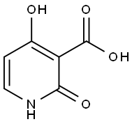 ,2-二氢-4-羟基-2-氧代-吡啶-3-甲酸, 856214-16-9, 结构式