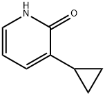 3-环丙基吡啶-2(1H)-酮, 856965-53-2, 结构式