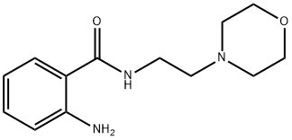 2-氨基-N-(2-N-吗啉基乙基)苯甲酰胺, 857486-15-8, 结构式