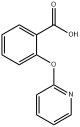 2-(吡啶-2-基氧基)苯甲酸, 857540-41-1, 结构式