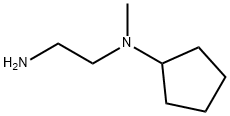 N-(2-氨基乙基)-N-甲基环戊胺, 859340-58-2, 结构式