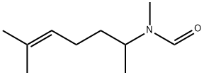 N-methyl-N-(6-methylhept-5-en-2-yl)formamide, 859444-64-7, 结构式