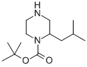 1-BOC-2-异丁基哌嗪, 859518-31-3, 结构式