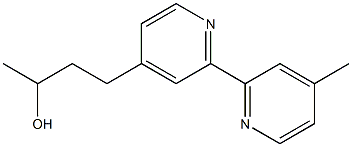 Α,4′-二甲基[2,2′-联吡啶]-4-丙醇, 870078-13-0, 结构式