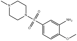 2-甲氧基-5-[(4-甲基哌嗪-1-基)磺酰基]苯胺, 870692-97-0, 结构式