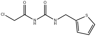 3-(2-氯乙酰基)-1-[(噻吩-2-基)甲基]脲, 871909-81-8, 結(jié)構(gòu)式