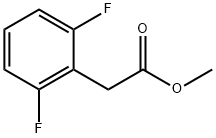 (2,6-Difluoro-phenyl)-acetic acid methyl ester, 872046-08-7, 结构式