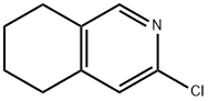 3-氯-5,6,7,8-四氢异喹啉, 875249-27-7, 结构式