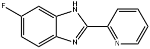 5-Fluoro-2-(2-pyridyl)-1H-benzimidazole, 875468-81-8, 结构式