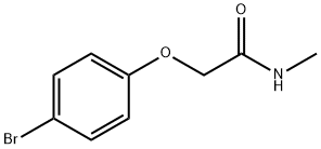 2-(4-溴苯氧基)-N-甲基乙酰胺, 875621-88-8, 结构式